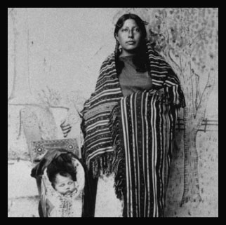 Kiowa Woman with Papoose